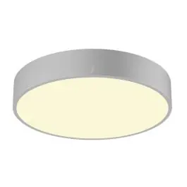 Alleen Vandaag SLV Medo 40 Wand en Plafondlamp Aluminium Grijs Rond 20W 2350lm - 927-930-940 CCT | IP50 - Beste Kleurweergave - Dimbaar