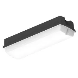 Bestel Nu Ledvance LED Bulkhead Compact Zwart 10W 840lm - 830-840 CCT | IP65 - 3 Uur Noodverlichting