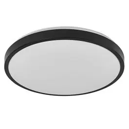 Merkproduct Ledvance LED Bulkhead Orbis London Zwart 24W 1450lm - 830 Warm Wit | 400mm - IP20