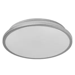 Merkproduct Ledvance LED Bulkhead Orbis Dublin Zilver 16W 1100lm - 830 Warm Wit | 300mm - IP20