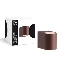Alleen Vandaag D'Lite Wandlamp Vossem Roestig| IP54 - Geschikt voor 1x GU10