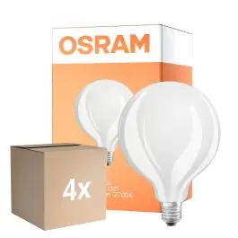 Voordeelpak 4x Osram Retrofit LED E27 Globe Filament Mat 11W 1521lm - 827 Zeer Warm Wit | Vervangt 100W Koop Online