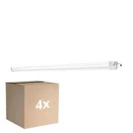Voordeelpak 4x Ledvance LED Waterdichte Montagebalk 50W 6100lm - 840 Koel Wit | 150cm Rechtstreeks Van De Fabrikant