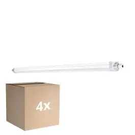 Voordeelpak 4x Ledvance LED Waterdichte Montagebalk 33W 3960lm - 865 Daglicht | 120cm Laatste Kans