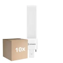 Actieprijs Voordeelpak 10x Ledvance DULUX-S LED 3.5W - 830 Warm Wit | 2-Pin - Vervangt 7W