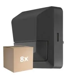 Weekendaanbieding Voordeelpak 8x Ledvance Sensor Wand Donker Grijs| 180D