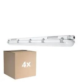 Voordeelpak 4x Ledvance LED Waterdichte Montagebalk Vochtbestendig Value 40W 4800lm - 840 Koel Wit | 120cm Merkproduct