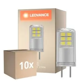 Laatste Versie Voordeelpak 10x Ledvance Performance LED Capsule Helder GY6.35 2.2W 300lm - 827 Zeer Warm Wit | Vervangt 28W