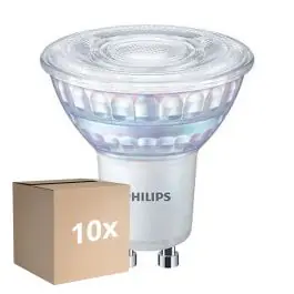Voordeelpak 10x Philips MASTER Value LED Spot GU10 PAR16 5.5W 575lm 36D - 927 Zeer Warm Wit | Beste Kleurweergave - Dimbaar - Vervangt 80W Beste Prijs