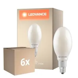 Voordeelpak 6x Ledvance HQL LED P E27 LED 29.1W 5400lm D - 827 Zeer Warm Wit | Vervangt 125W Alleen Vandaag