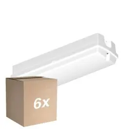 Voordeelpak 6x Ledvance LED Bulkhead Compact Rechthoekig Wit 8W 840lm - 830-840 CCT | IP65 Koop Online