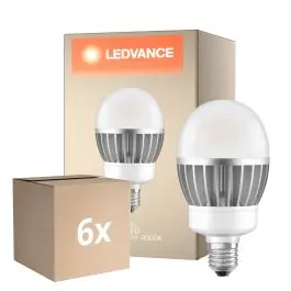 Voordeelpak 6x Ledvance LED Lamp HQL LED P E27 21.5W 3000lm - 840 Koel Wit | Vervangt 80W Nieuw