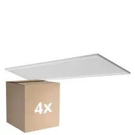Voordeelpak 4x Ledvance LED Paneel Planon Plus 1200x300mm 40W 3100lm - 830 Warm Wit Laatste Versie