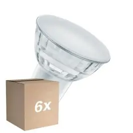 Voordeelpak 6x Osram LED Superstar Reflector Spot GU10 PAR16 4.1W 350lm 120D - 940 Koel Wit | Beste Kleurweergave - Dimbaar - Vervangt 32W Gereduceerde Prijs