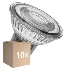Actieprijs Voordeelpak 10x Ledvance LED Reflector GU10 PAR16 8W 750lm 36d - 827 Zeer Warm Wit | Dimbaar - Vervangt 100W
