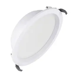 Ledvance LED Downlight Comfort High Efficiency D Aluminium Wit 25W 3625lm 180d - 830 Warm Wit | 215mm - Zaagmaat 200mm - IP20 - Dimbaar, Dali Seizoensaanbieding
