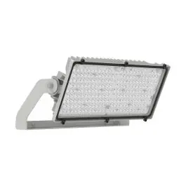 Betrouwbaar Ledvance LED Floodlight Max Radial 25 Aluminium Grijs 600W 76000lm 25D - 830 Warm Wit | IP66 - Symmetrisch