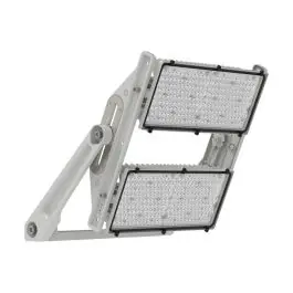 Fabrieksprijs Ledvance LED Floodlight Max Aluminium Grijs 900W 140500lm 65x120D - 830 Warm Wit | IP66 - Asymmetrisch