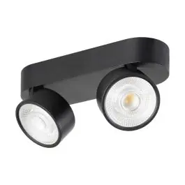 Bestseller SLV Kalu Aluminium Spot Zwart 19W 2700lm - 927 Zeer Warm Wit | Beste Kleurweergave - Dimbaar