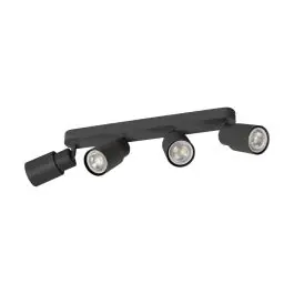 Alleen Vandaag SLV Puri 2.0 Aluminium Spot Zwart | Geschikt voor 4x GU10