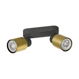 Beperkt Aanbod SLV Puri 2.0 Aluminium Spot Zwart | Geschikt voor 2x GU10