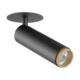 Beperkt Aanbod SLV Grip! Staal Spot Zwart 21W 2010lm - 930 Warm Wit | Beste Kleurweergave - Dimbaar
