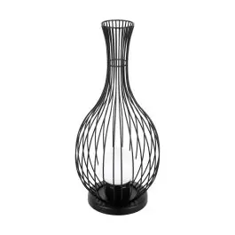 Eglo Sokkel Lamp Fossombrone Staal Zwart| IP65 - Geschikt voor 1x E27 Gratis Verzending