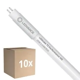 Aanbieding Voordeelpak 10x Ledvance LED Buis T5 Performance (HF) High Output 26W 3600lm - 830 Warm Wit | 115cm - Vervangt 54W
