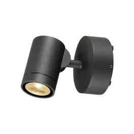Direct Verzonden SLV Helia Wandlamp Aluminium Antraciet 65W 450lm - 830 Warm Wit | Buitenverlichting - IP65